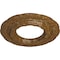Ekena Millwork Lisbon Ceiling Medallion (Fits Canopies up to 7"), 15 3/8"OD x 7"ID x 1"P, Smokey Topaz Crackle CM15LISTC - alternate 3
